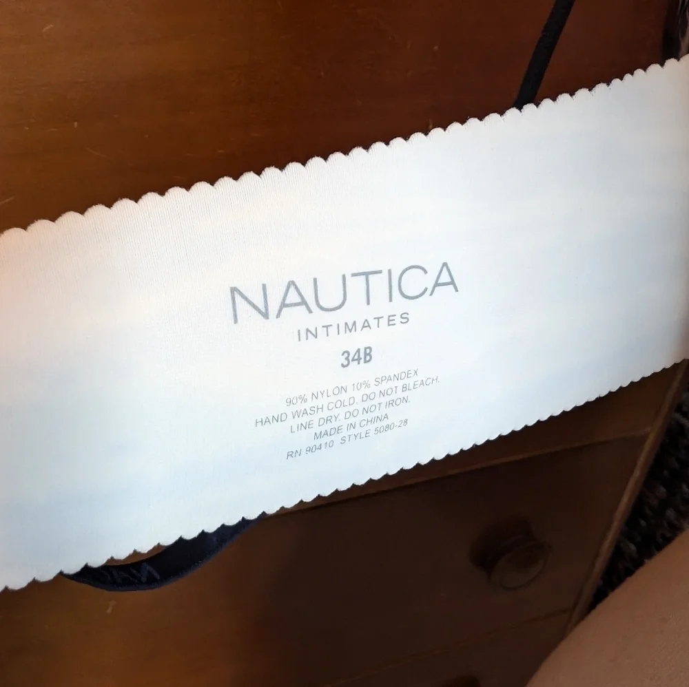Nautica Beach Tie Dye Push-Up Bra 34B